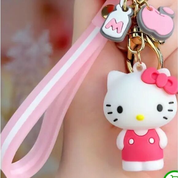 BAG CHARM Hello Kitty Resin Bag Charm Keychain - Picture 3 of 4